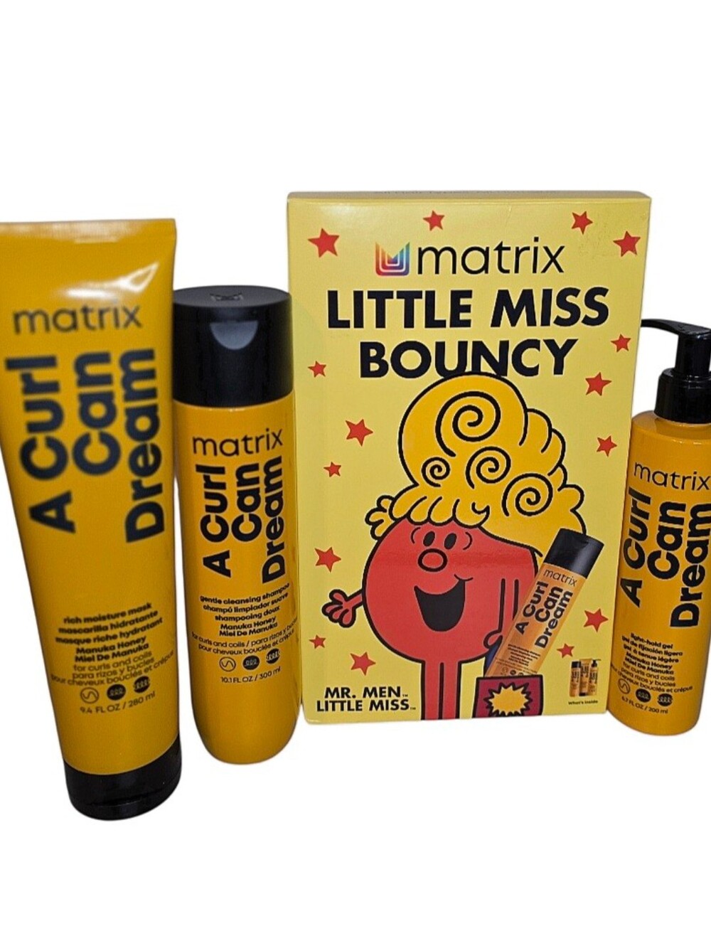 New Matrix Little Miss Bouncy A Curl Can Dream Hair Care Gift Set